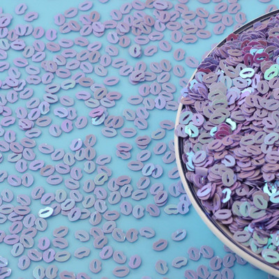 10 g jaukas lūpas veido vaļīgus vizuļus, mirdzošas pailletes nagu mākslas manikīram kāzu dekorēšanai DIY konfeti Lentejuelas Crafts