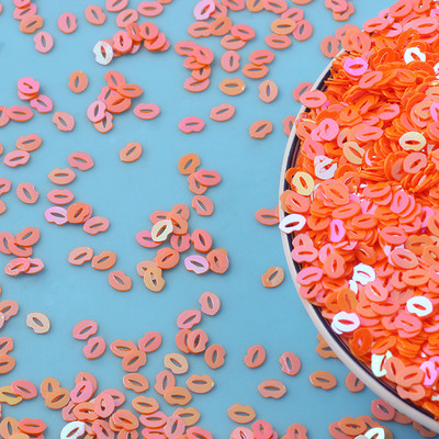 10 g jaukas lūpas veido vaļīgus vizuļus, mirdzošas pailletes nagu mākslas manikīram kāzu dekorēšanai DIY konfeti Lentejuelas Crafts