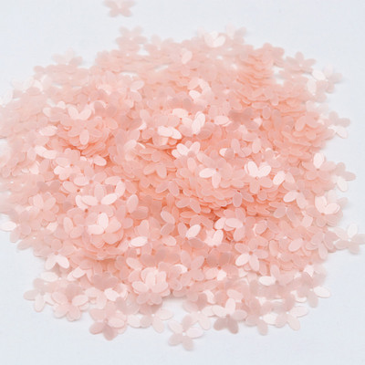 Matēti ziedu vizuļi 10 mm kauss piecu pirkstu fliteriem, DIY šūšana, kāzu amatniecības piederumi sieviešu apģērbi, aksesuāri