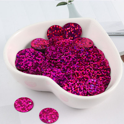 Jauni PVC plakani, apaļi vaļīgi fliteri, 10 g/soma Pailletes, šūšanas amatniecības piederumi apģērbam Lentejuelas Para Coser