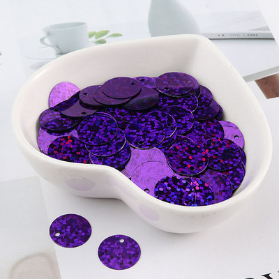 Jauni PVC plakani, apaļi vaļīgi fliteri, 10 g/soma Pailletes, šūšanas amatniecības piederumi apģērbam Lentejuelas Para Coser