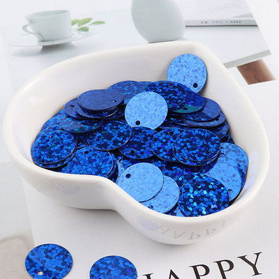 Jauni PVC plakani, apaļi vaļīgi fliteri, 10 g/soma Pailletes, šūšanas amatniecības piederumi apģērbam Lentejuelas Para Coser