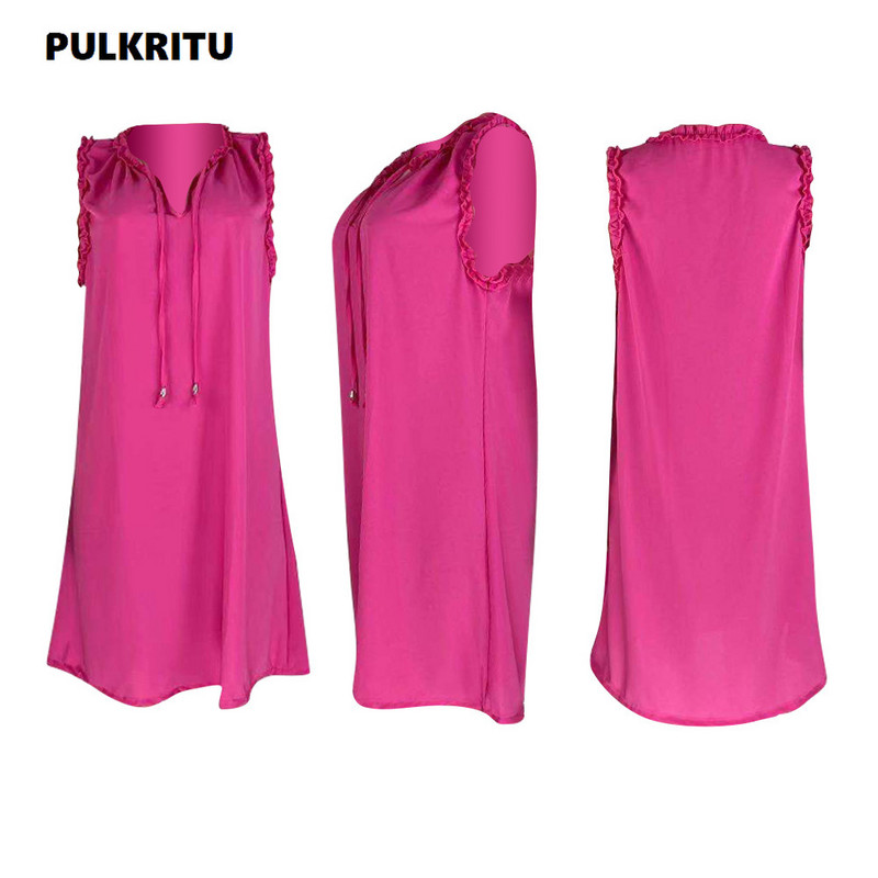 Pulkritu 2022. gada vasaras sieviešu lielizmēra kleita Seksīga V veida kakla izgriezuma piedurknēm, mežģīņu sauļošanās kleita, ikdienišķa dāmu, brīva midi kleita