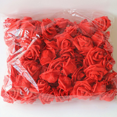 5/10/20gab. 6CM putu lācītis ar rožu DIY Dāvanu kastīte Kāzu auto Mājas dekors Kāzu aksesuāri Atbrīvošanās Mākslīgie Ziedi