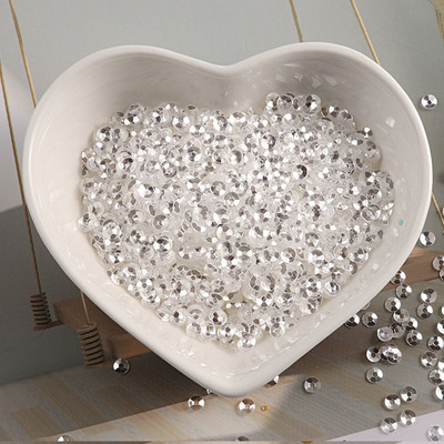 1200Gb (10g) Izmērs 3mm Kauss Mirdzoša Krāsa Brīvi Sequins Pailletes Šūšana Kāzu Amatniecība Apģērba apavi Soma Nagu mākslas aksesuāri