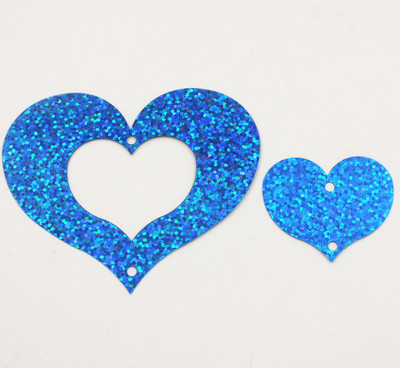 20 gab./partijas kombinācija sirds vizuļa PVC plakanie paletes ar 2 caurumu fliteriem DIY kāzu ballīšu šūšanas amatniecības Lentejuelas aksesuāri