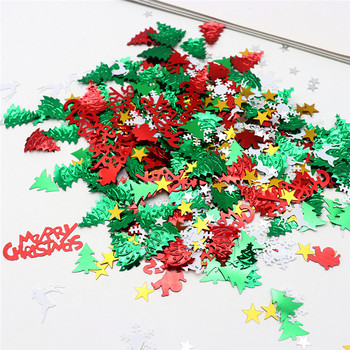 10-20g Коледа Направи си сам с пайети Elk Christmas Tree Pattern Многоразмерен материал за шиене на облекло Аксесоари за нокти Art Decoration