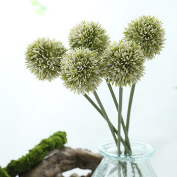 Πλαστικό κλαδί μπάλα κρεμμυδιού Τεχνητά λουλούδια φυτό φθινόπωρο φθινόπωρο σπίτι διακόσμηση κήπου σύνθεση λουλουδιών ψεύτικα φυτά λουλούδια