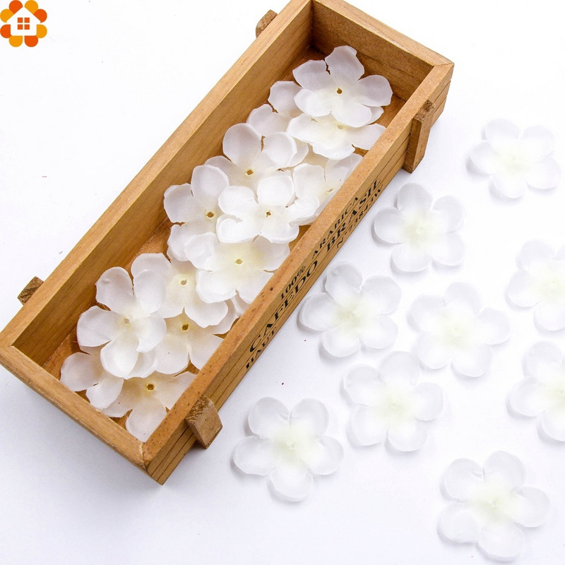 500gab Simulācijas ķiršu ziedu ziedlapiņas rožu ziedlapiņas kāzu ziedlapiņas viltus mākslīgais zieds mājas un kāzu dekorēšanai