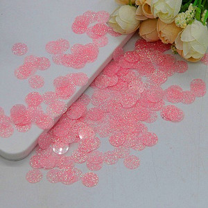 10 mm 20 mm mirdzoši vizuļi, plakani, apaļi PVC vizuļi ar zibspuldzes pulvera paplātēm amatniecībai Lentejuelas Para Manualidades 600 gab.