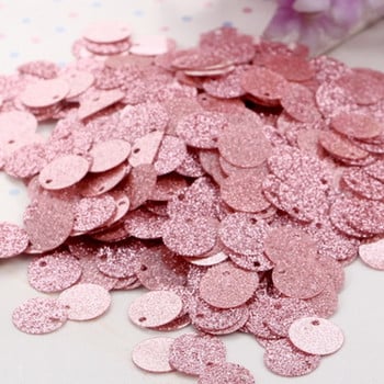 10 mm 20 mm блестящи пайети Плоски кръгли PVC пайети с Flash Powder Paillettes for Craft Lentejuelas Para Manualidades 600 бр.