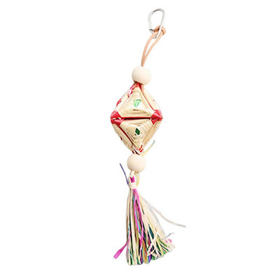 Papagaiļa rotaļlieta putns asaris košļājamā rotaļlieta papagailis rotaļlieta putns, sasmalcināts papīrs putnu būra piederumi, kas paredzēti mīlas putnam Conure budgies papagaiļai