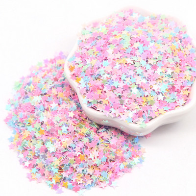 10 g Mix Sequins Macaron Flower Snowflake Star vaļīgs sequin amatniecībai Nail Art Glitter Paillettes DIY konfeti aksesuāri
