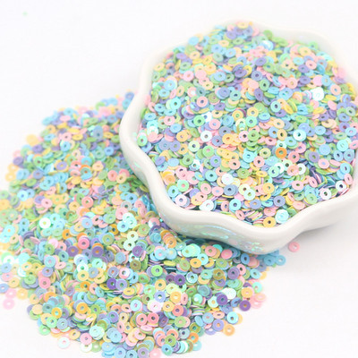 10 g Mix Sequins Macaron Flower Snowflake Star vaļīgs sequin amatniecībai Nail Art Glitter Paillettes DIY konfeti aksesuāri