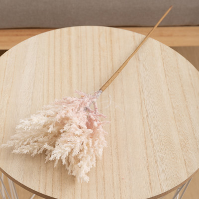 50 cm mākslīgais zieds, pieneņu sārtums kāzu ballītes noformējums, pušķis istabas darbvirsmas izkārtojums, DIY viltus ziedu pampas zāle