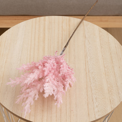 50 cm mākslīgais zieds, pieneņu sārtums kāzu ballītes noformējums, pušķis istabas darbvirsmas izkārtojums, DIY viltus ziedu pampas zāle