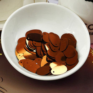 100db 12*20mm ovális tojás alakú lapos flitterek PVC paillettes táncruházat varrás kézműves női barkács ruha Lentejuelas kiegészítők