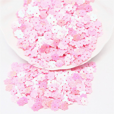 6 mm Plakani plūmju ziedi, sequins, pailletes, šūšana, mirdzoši, vizuļi, šūšanas piederumi.