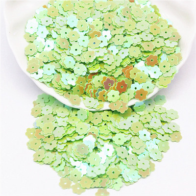 6 mm Plakani plūmju ziedi, sequins, pailletes, šūšana, mirdzoši, vizuļi, šūšanas piederumi.