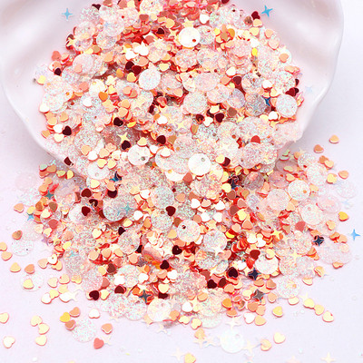 Jaukti mirdzoši caurspīdīgi vizuļi, plakani, apaļi, vaļīgi vizuļi, pailletes, šūšana, kāzu amatniecība, nagu māksla, naktskluba kleita, aksesuārs 10g