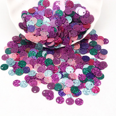 Jaukti mirdzoši caurspīdīgi vizuļi, plakani, apaļi, vaļīgi vizuļi, pailletes, šūšana, kāzu amatniecība, nagu māksla, naktskluba kleita, aksesuārs 10g