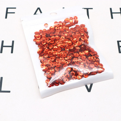 10g Daudzkrāsains vizulis, izliekts kauss, vaļīgs PVC, daudzizmēri, 4 mm, 5 mm vizulis, šūšana, kāzu amatniecība, apģērba aksesuāri, pērlītes