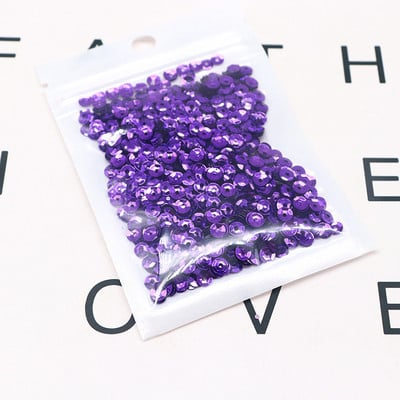 10g Daudzkrāsains vizulis, izliekts kauss, vaļīgs PVC, daudzizmēri, 4 mm, 5 mm vizulis, šūšana, kāzu amatniecība, apģērba aksesuāri, pērlītes