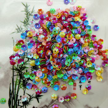 10g звезди, листенца на любовта, букви със сливи, форма на цвете, многоцветни пайети, използвани за Направи си сам шиене на аксесоари за сватбени занаяти на едро