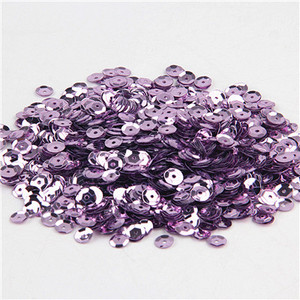 Apaļas kauss sequins PVC vaļīgas pailletes Krāsas sequin 4mm 5mm 6mm plats Šūšanai Kāzu amatniecība, sieviešu apģērbi aksesuāri 10g