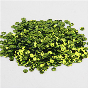 Apaļas kauss sequins PVC vaļīgas pailletes Krāsas sequin 4mm 5mm 6mm plats Šūšanai Kāzu amatniecība, sieviešu apģērbi aksesuāri 10g