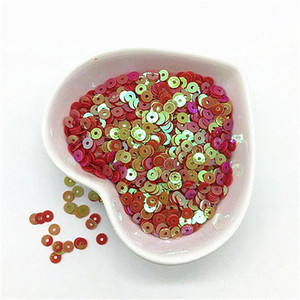 3mm 4mm 5mm 6mm plakana apaļa PVC brīvi vizuļi Paillette šūšanas amatniecība kāzu dekorēšanai Apģērba kleita Apavu vāciņi DIY aksesuārs