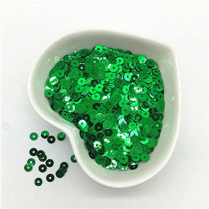 3mm 4mm 5mm 6mm plakana apaļa PVC brīvi vizuļi Paillette šūšanas amatniecība kāzu dekorēšanai Apģērba kleita Apavu vāciņi DIY aksesuārs