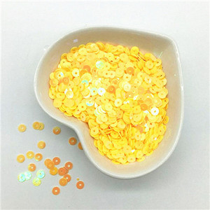 3mm 4mm 5mm 6mm plakana apaļa PVC brīvi vizuļi Paillette šūšanas amatniecība kāzu dekorēšanai Apģērba kleita Apavu vāciņi DIY aksesuārs