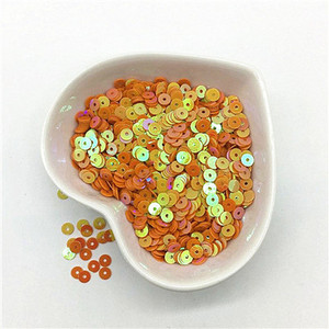 3mm 4mm 5mm 6mm plakana apaļa PVC brīvi vizuļi Paillette šūšanas amatniecība kāzu dekorēšanai Apģērba kleita Apavu vāciņi DIY aksesuārs