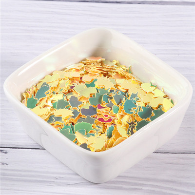 600 db/csomag méret 5*8mm egyszarvú flitterek köröm flitter paillettes körömdíszítés, női kézműves kézműves, esküvői dekorációs konfetti