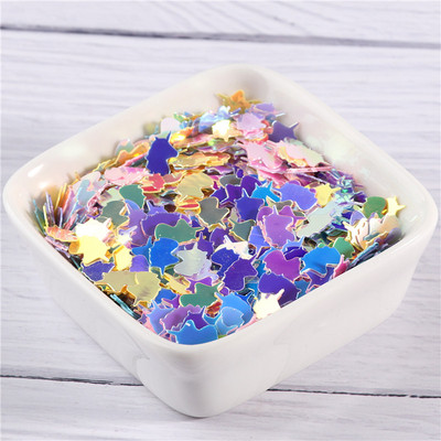 600 db/csomag méret 5*8mm egyszarvú flitterek köröm flitter paillettes körömdíszítés, női kézműves kézműves, esküvői dekorációs konfetti