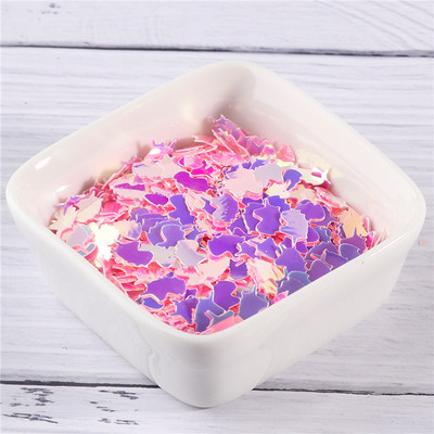 600 db/csomag méret 5*8mm egyszarvú flitterek köröm flitter paillettes körömdíszítés, női kézműves kézműves, esküvői dekorációs konfetti