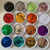 Paillette 3 4 5 6 mm lapos kerek PVC laza flitterek varrás kézműves esküvői dekoráció ruhák ruha cipő sapkák barkács kiegészítők