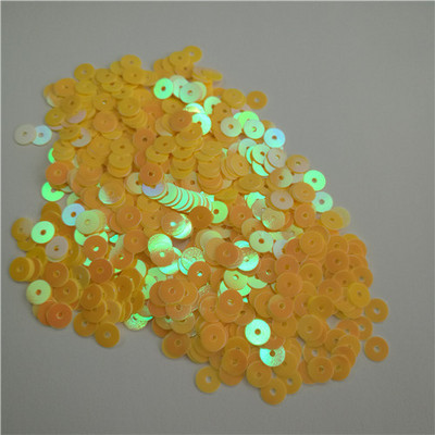 Paillette 3 4 5 6 mm lapos kerek PVC laza flitterek varrás kézműves esküvői dekoráció ruhák ruha cipő sapkák barkács kiegészítők