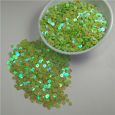 Paillette 3 4 5 6 mm lapos kerek PVC laza flitterek varrás kézműves esküvői dekoráció ruhák ruha cipő sapkák barkács kiegészítők