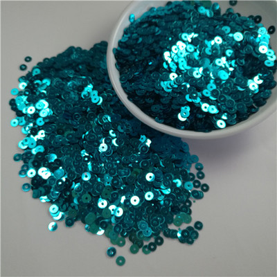 Paillette 3 4 5 6 mm lapos kerek PVC laza flitterek varrás kézműves esküvői dekoráció ruhák ruha cipő sapkák barkács kiegészítők