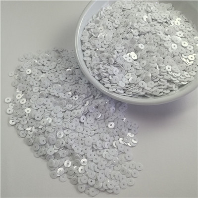 Paillette 3 4 5 6 mm lapos kerek PVC laza flitterek varrás kézműves esküvői dekoráció ruhák ruha cipő sapkák barkács kiegészítők