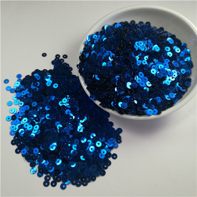 Paillette 3 4 5 6 mm lapos kerek PVC laza flitterek varrás kézműves esküvői dekoráció ruhák ruha cipő sapkák barkács kiegészítők