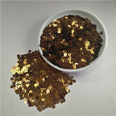 Paillette 3 4 5 6 mm lapos kerek PVC laza flitterek varrás kézműves esküvői dekoráció ruhák ruha cipő sapkák barkács kiegészítők