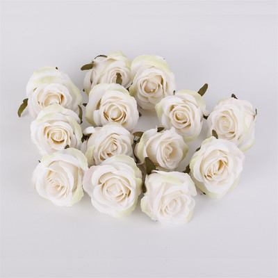 5 DB Vintage művirág fejrózsa művirág esküvői otthoni barkács dekoráció buli fali Scrapbook koszorú kiegészítők