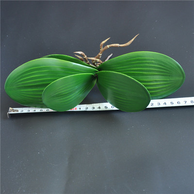 6 Heads Real touch orhideja Lateksa mākslīgie ziedi mājas istabas dekorēšanai dzīvojamās istabas dekorēšanai flores mākslīgās