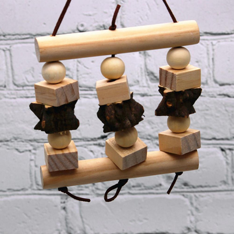 Papagáj fa rágójáték, lógó fa sütemények csípéshez és rágáshoz, kiváló papagájok, arák, afrikai szürkék számára