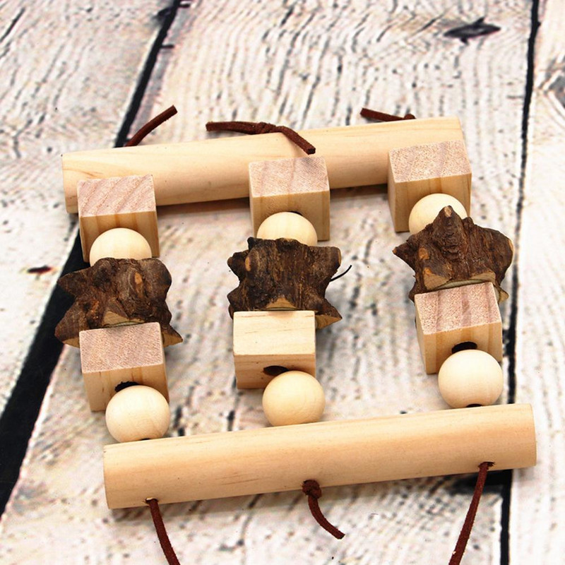 Papagáj fa rágójáték, lógó fa sütemények csípéshez és rágáshoz, kiváló papagájok, arák, afrikai szürkék számára