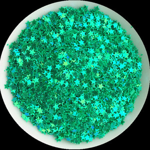 3mm 4mm 5mm zvaigznes formas vizuļi Paillettes nagu mākslas manikīrs Glitter Slime DIY materiāls kāzu dekorācija konfeti 10g