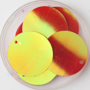 iSequins 30 mm vizuļi amatniecībai Lieli apaļi vizuļi Paillete ar 1 caurumu sānos, DIY šūšanas piederumi